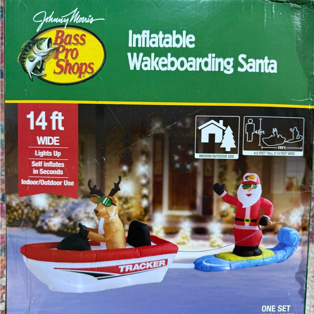 Bass Pro Shops Black Inflatable Kit
